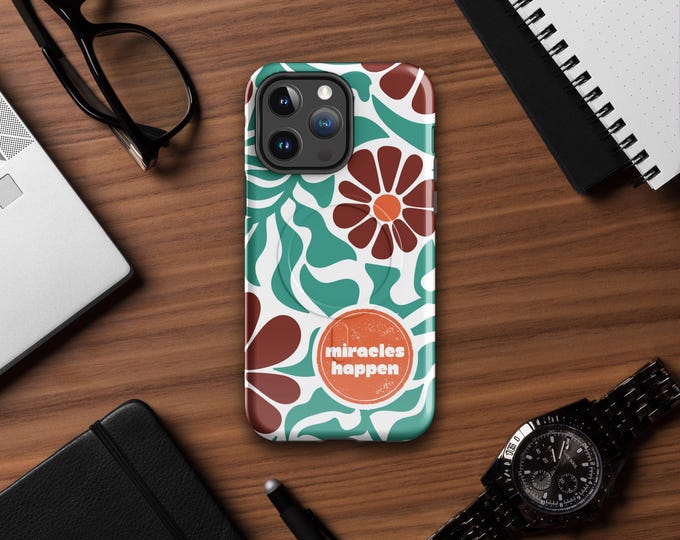 Miracles Happen - MagSafe® tough case for iPhone® - Christian Lifestyle