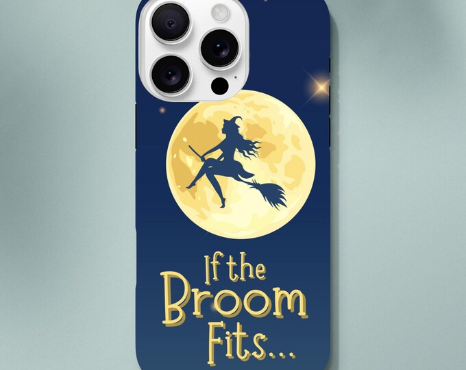 Witchy Phone Case | Halloween iPhone Case | Ride the Broom in Style