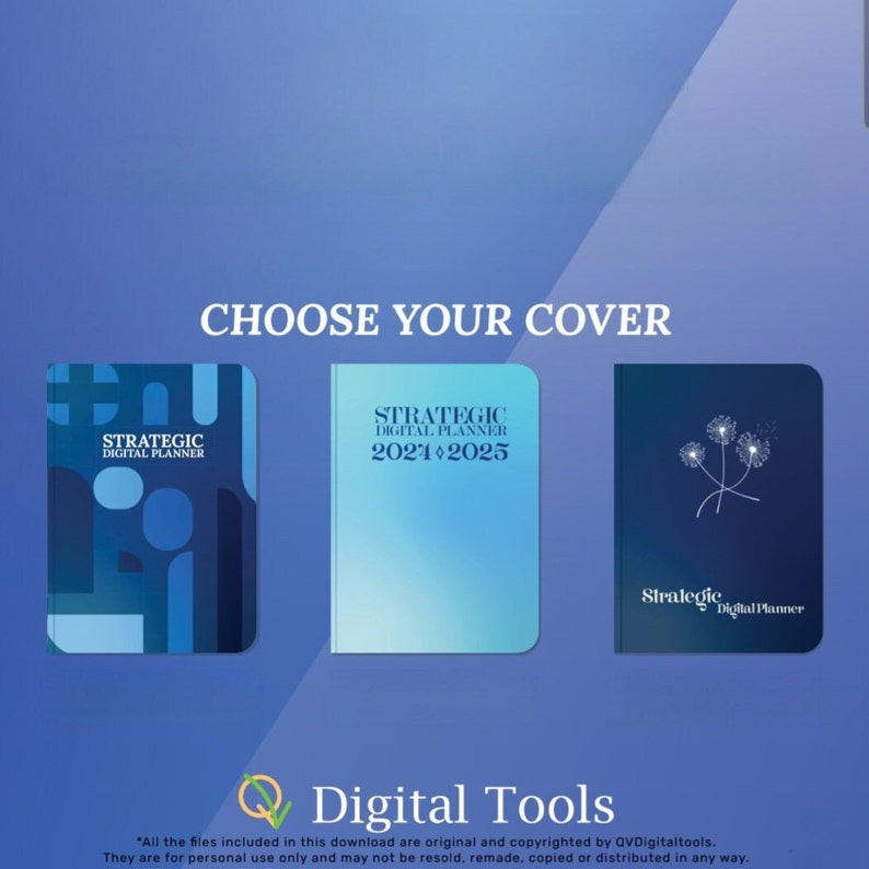 2024-2025 Perfect Digital Planner 18-month Calendar With Goal Setting ...