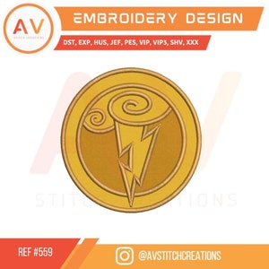 Hercules Medallion – Applique Embroidery Design – Machine Embroidery File (4x4, 5x7, 8x8 hoops)