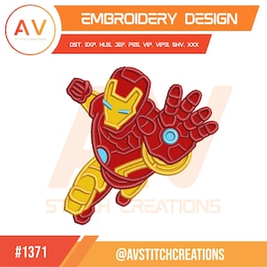 Armored Tech Hero. Applique Machine Embroidery Design, PES JEF DST 5x7 8x8 Hoops