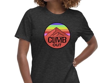 T-shirt ajusté coupe-file Climb Out