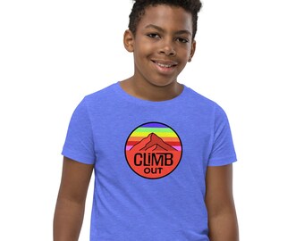 T-shirt à manches courtes Climb Out pour jeune