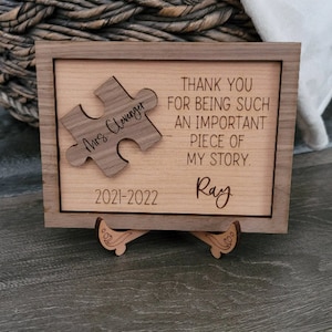 Lehrer, Lehrer Anerkennung, Danke dass Sie ein wichtiges Stück meiner Geschichte sind, SVG, Laser Datei, Glowforge