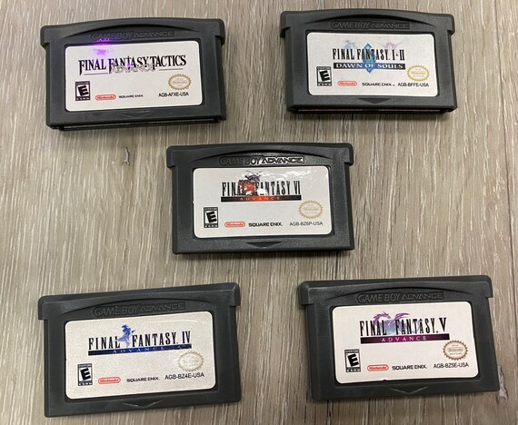 Gameboy Advance Final Fantasy Choose Game - Etsy