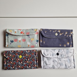 Porte monnaie souple en tissu