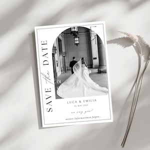 Personalizable Save the Date Card