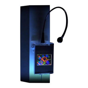 TIME Hologram Picture (Lighted Wall Display), 3D Collectible Embossed Type 2D-3D Hologram, 3D TIME Lover Gifts, High-Quality Holographic Art