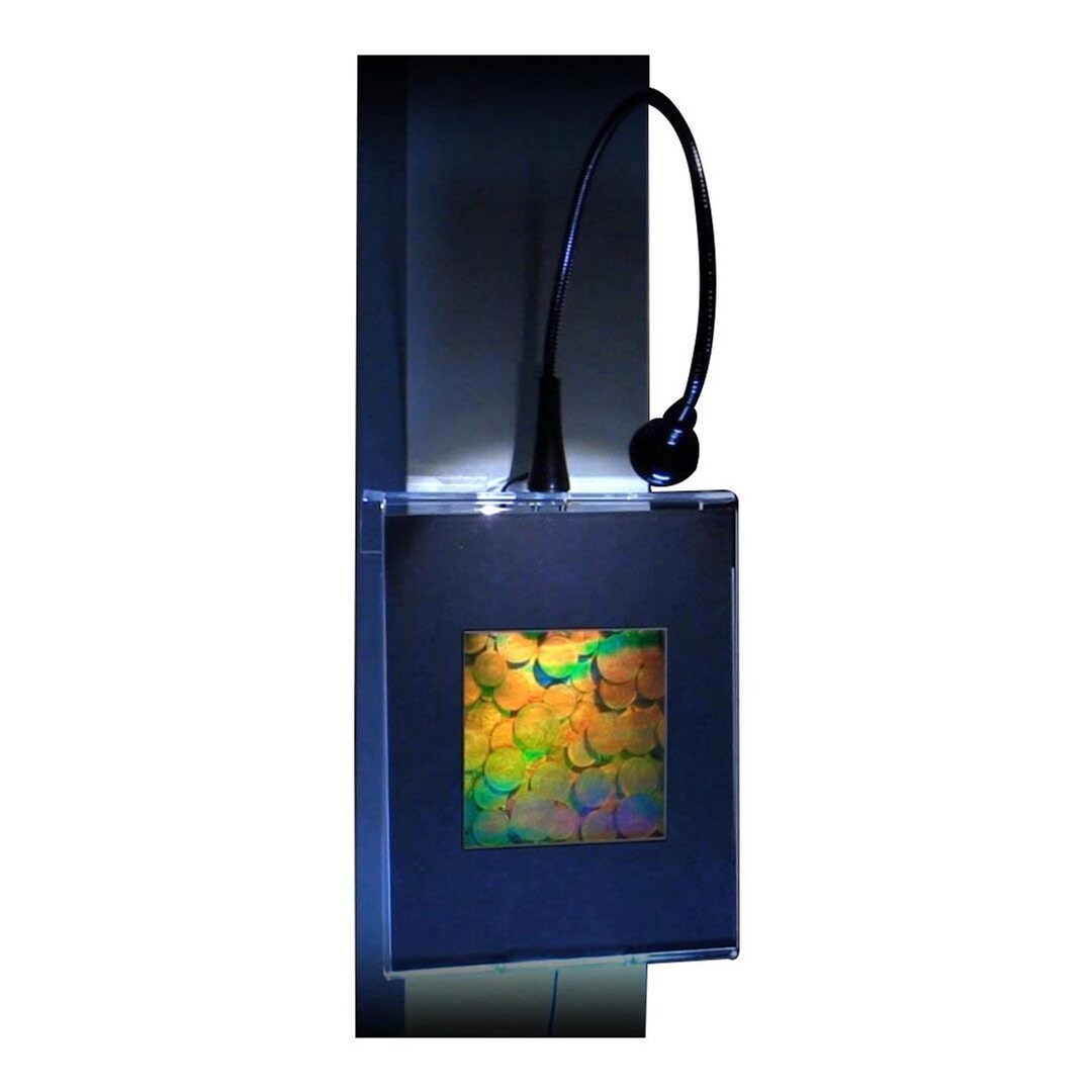 LIGHTED WALL DISPLAY 3D Foreign Coins Hologram Picture, Collectible ...