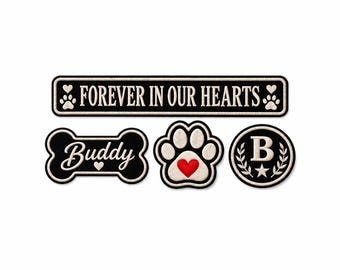 Pet Memorial Patch Set, Pet Remembrance Patches, Christmas Gift