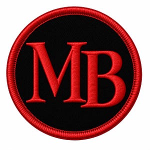 Custom Monogram Patch, Personalized Initial Patch for Jacket, Christmas Gift for Girls & Men