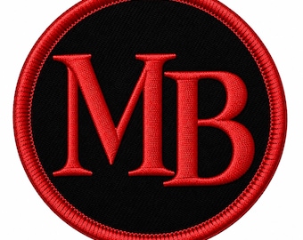 Custom Monogram Patch, Personalized Initial Patch for Jacket, Christmas Gift for Girls & Men