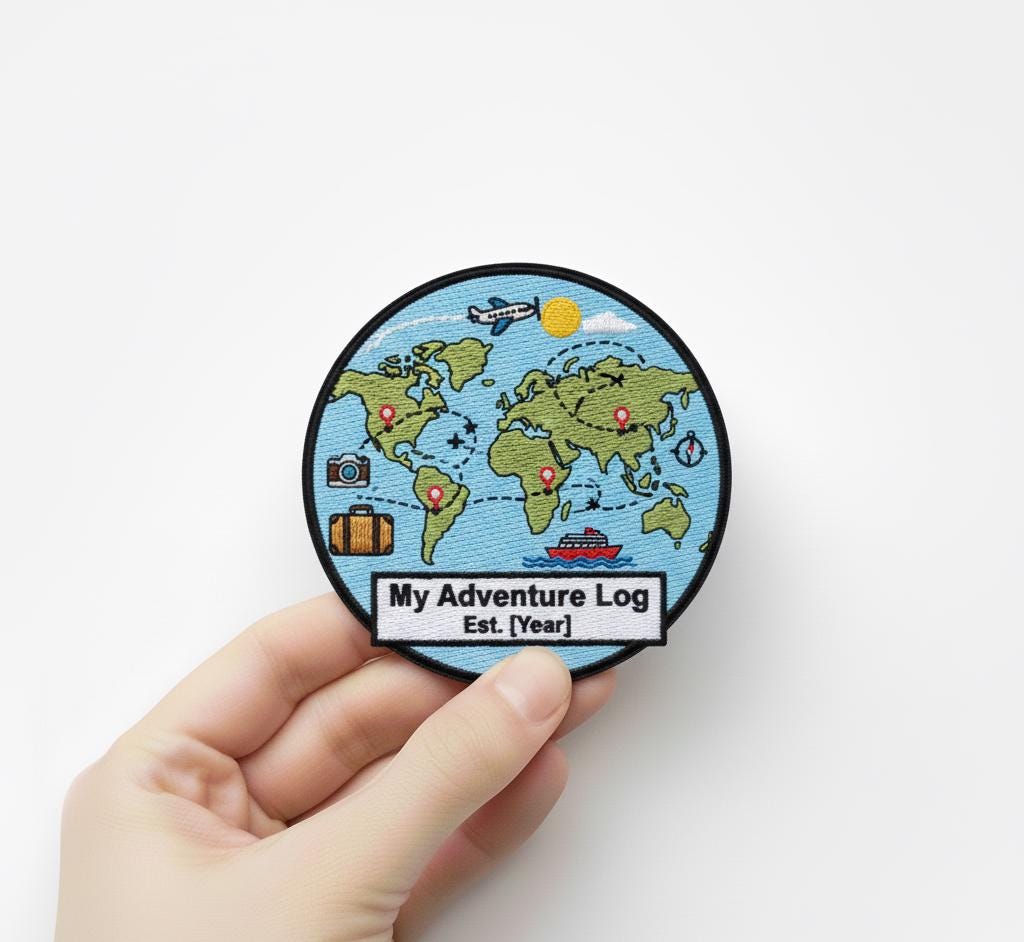 World Map Jacket - Etsy