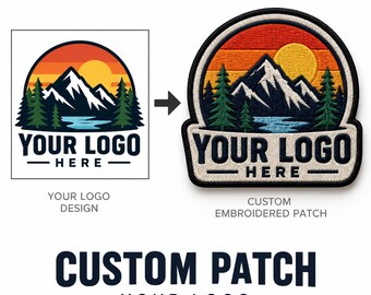 Custom Logo Patch Personalized Brand Patch Custom Fabric Badge
