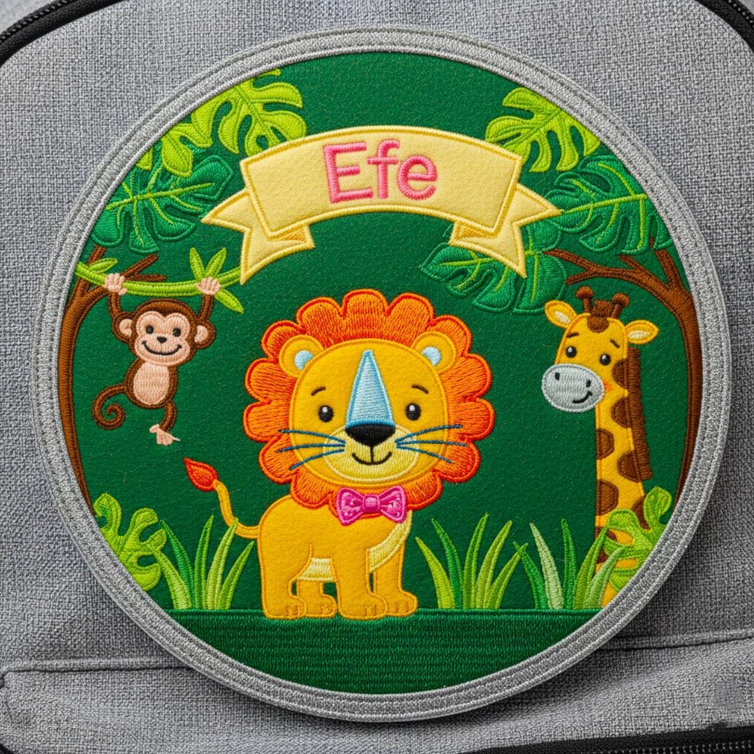 Safari Guide Patch Personalized Safari Iron on Patch, Custom Name Badge - Etsy