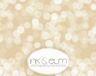 Backdrop LARGE Size Options, Photography Backdrop Creamy Bokeh backdrop, photo background prop, studio prop, studio backdrop "Creamy Bokeh"