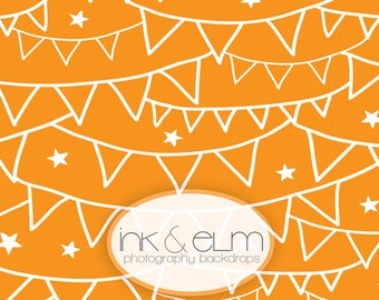 Fall Halloween Pennant Backdrop 3ft x 2ft, Fall food backdrop,  Product social media backdrop, social media background "Halloween Corner"