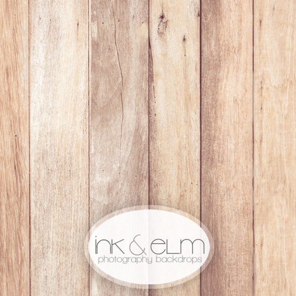 Photography Backdrop 2ft x 2ft, Vinyl Photography Floordrop / Backdrop, Social Media Flatlay Food/Product Backdrop, "Fremont Planks"