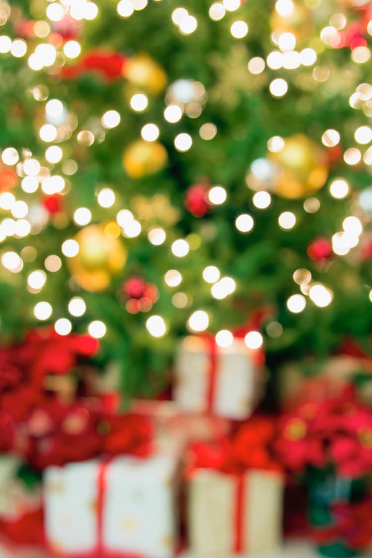 Vinyl Backdrop 5ft X 6ft, Christmas Photography Backdrop Bokeh, Bokeh