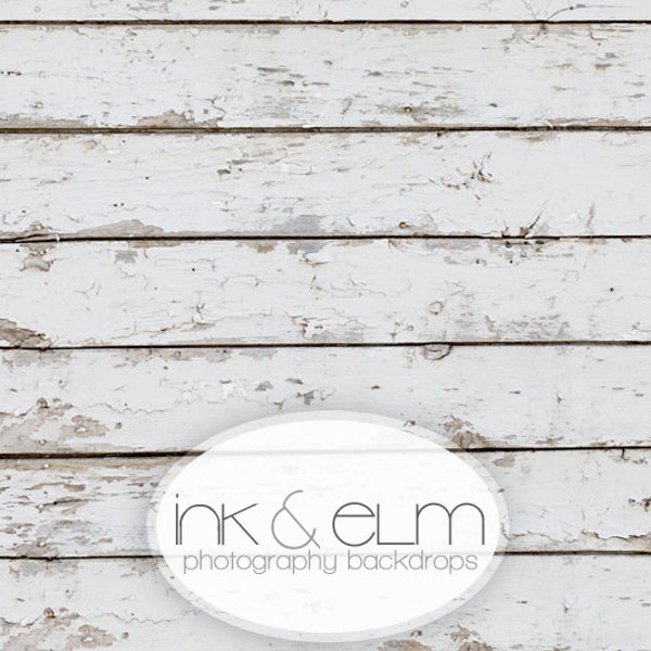 Fotografie Hintergrund 1,50 mx 3 m, alter weißer Holzboden für Fotografie, alter weißer Holzboden für Fotografie 1,5 x 9 m
