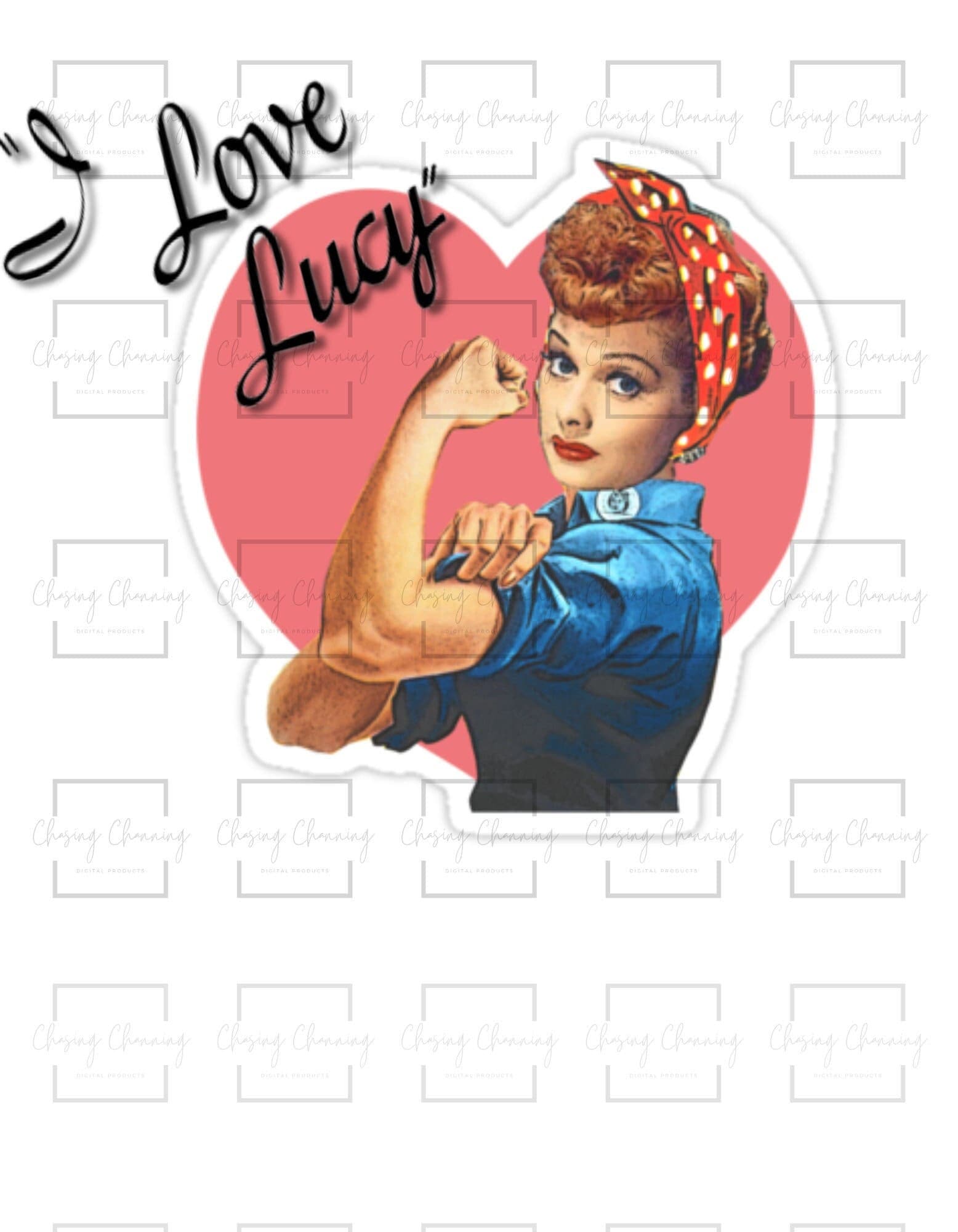I Love Lucy Promo Tee L アイ ラブ ルーシー Tシャツ I Lucy Love T-Shirt