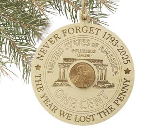 We Lost the Penny Ornament | Plaque