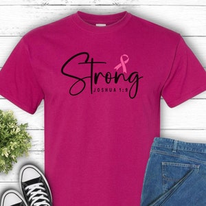 Strong Breast Cancer Shirt, Support The Fighters Shirt,Admire The Survivors Shirt,Honor The Taken,Pink Ribbon Shirt,Breast Cancer Awareness