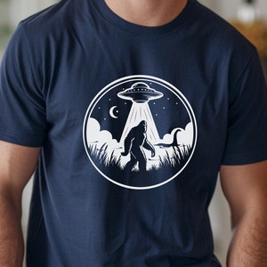 Funny Nessie Bigfoot Shirt,Sasquatch Shirt,Yeti Shirt,UFO Shirt,Unisex Shirt,Graphic Tee,Vintage Tshirt,Loch Ness Monster, Bigfoot Tshirt