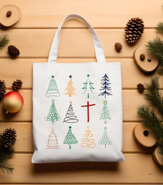 Xmas tree tote hotsell
