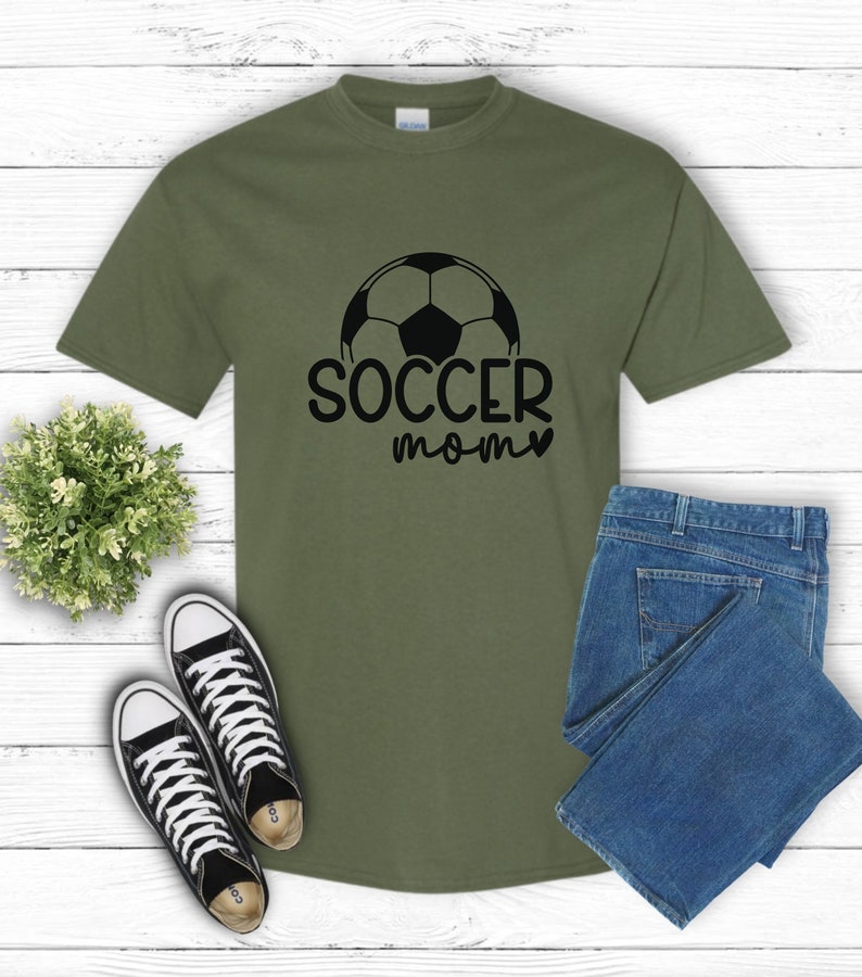Soccer Mom Tshirt, Mother's Day Gift, Soccer Ball Tee, Mom Life Shirt