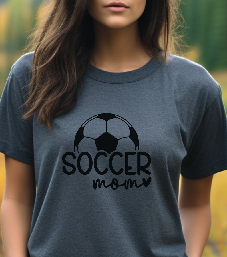 Soccer Mom Tshirt, Mother's Day Gift, Soccer Ball Tee, Mom Life Shirt