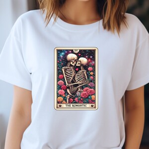 Camiseta unisex con carta del tarot, camiseta romántica mística, camiseta gráfica de adivino, camiseta gráfica, camiseta ocultista, regalo de adivino, tarot unisex
