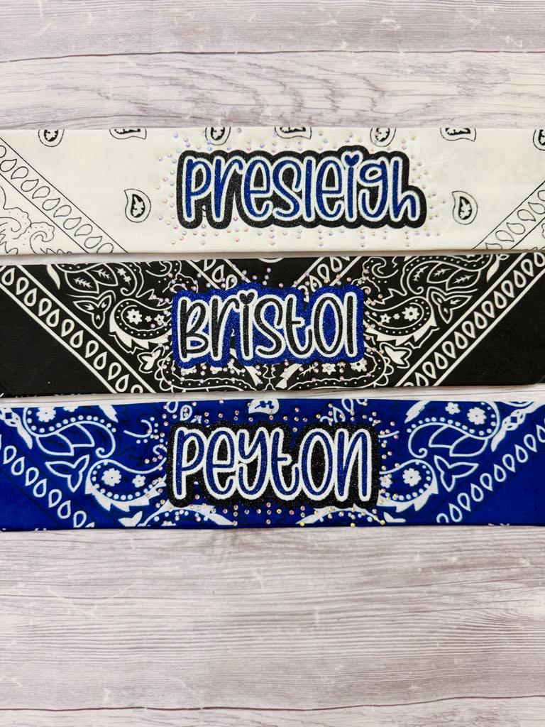 Backpack Bandanas - Any color