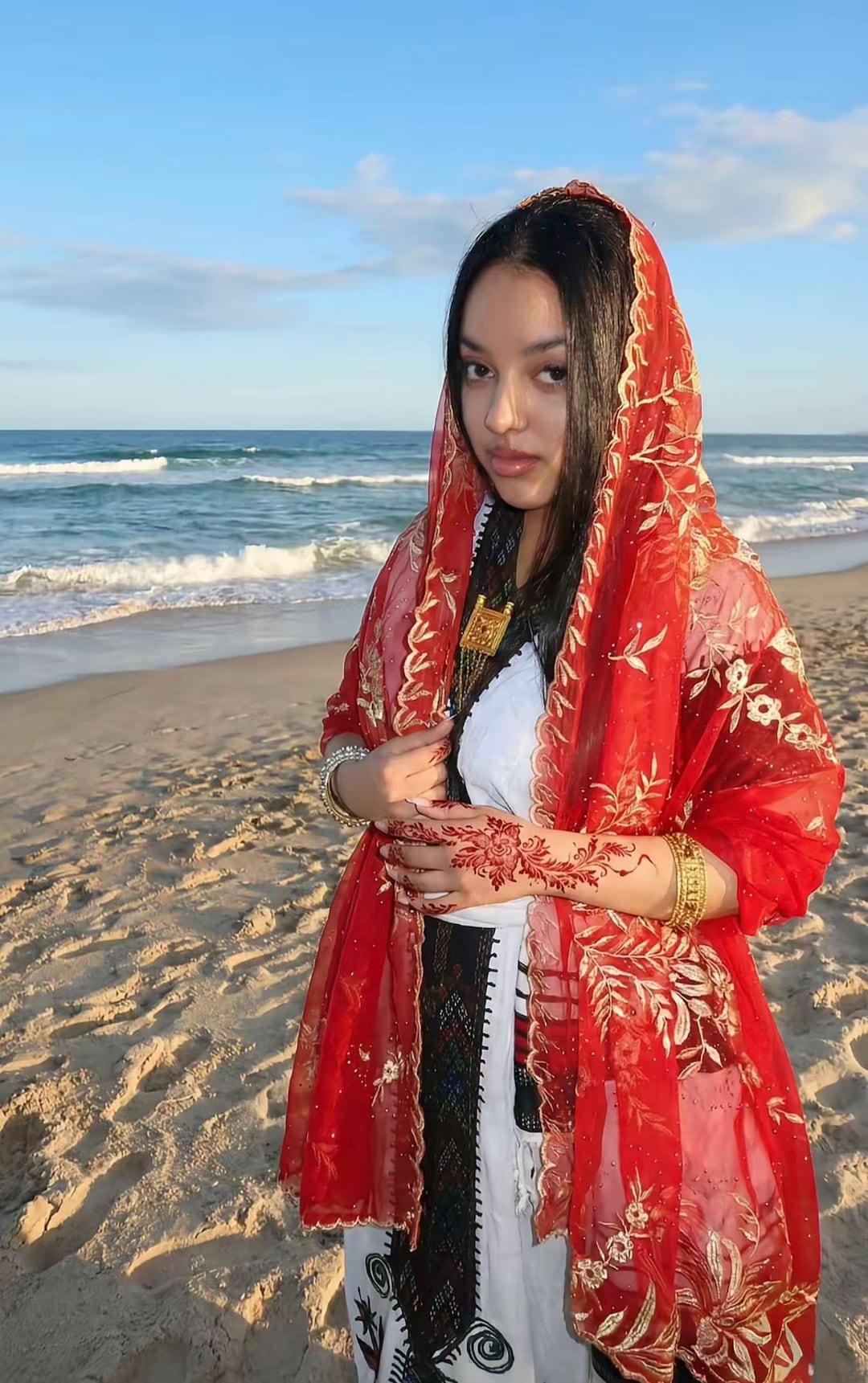 Diraca Design East African Dirac Colorful Design Scarf - Etsy