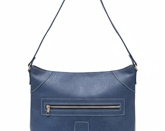 Bolso de hombro etíope de cuero Dan, hecho a mano, para uso diario