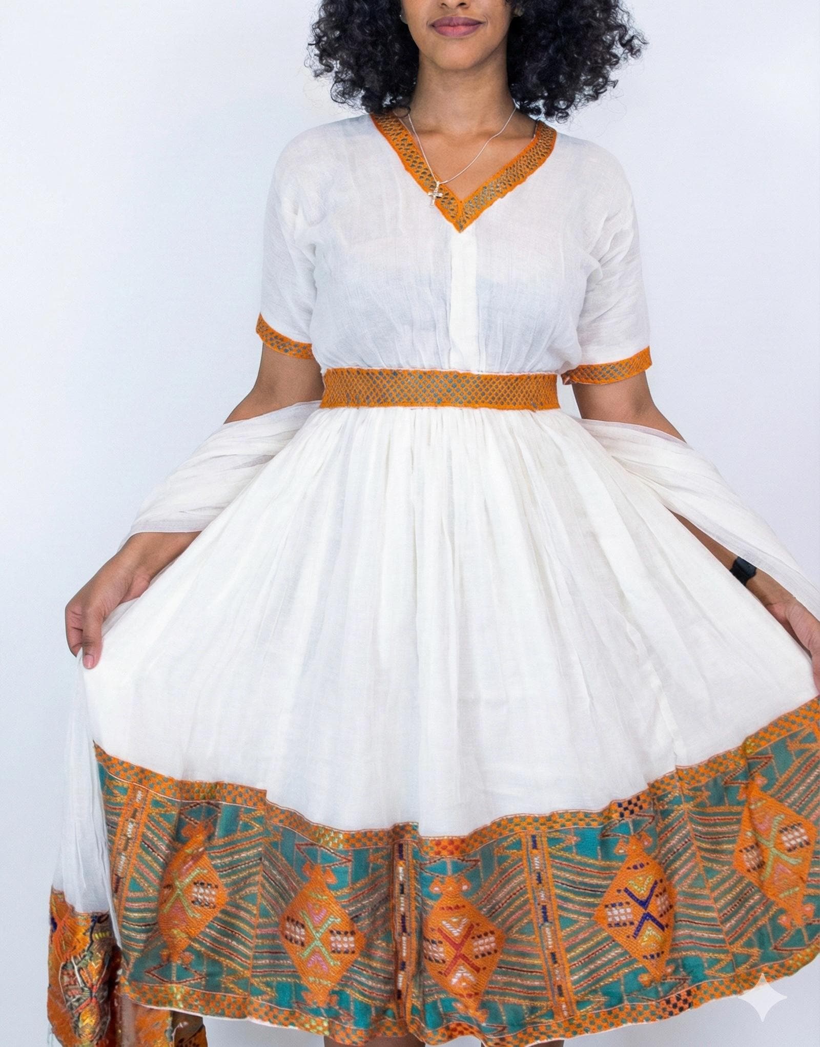 short habesha dress Short Habesha Dress