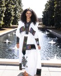 Lakomelza Tilfs • Ethiopian Abay Tilf Wollo Amhara White Dress || Habesha Dress product logo