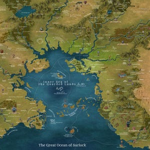 Fantasty Map - the Guarded Lands