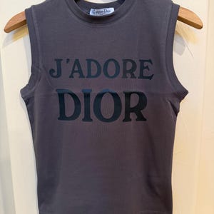 J'adore Dior Tank Top - Etsy