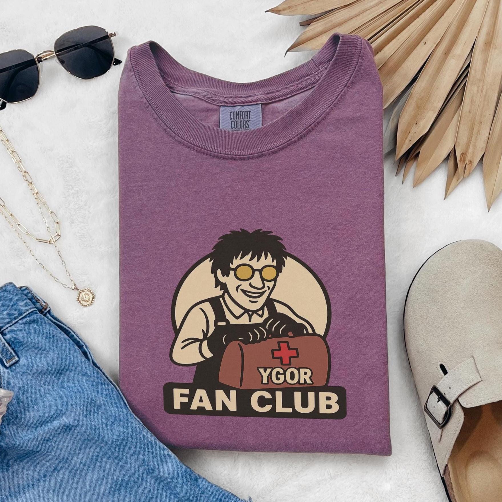 Ygor Fan Club Tee, Delightful Freak, Monster's Unchained, Universal Epic Universe, Dark Universe Shirt, Universal Orlando, Universal Studios
