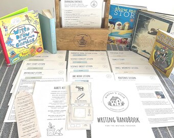Winona's Hour Composition Kits for homeschool writing groups and families early elementary to advanced secondary ages.