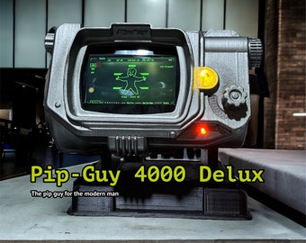 Wi-Fi/Bluetooth Enabled Tv Series Inspired Pip Guy 3000 | stainless | Tv Prop in 1:1 scale / Cosplay Prop / Handmade / Unofficial / Fan-Art/