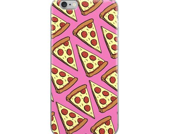 Pizza Pattern iPhone Case