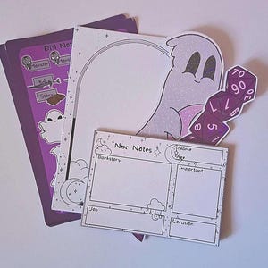 PnP Dungeon Master Notizen Set - DM Notes Set - DnD