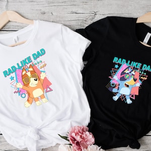 Blue rad like dad shirt, Blue dad shirt, Blue family shirt, Gift for dad, Blue family shirt, Blue rad dad, Blue cool dad
