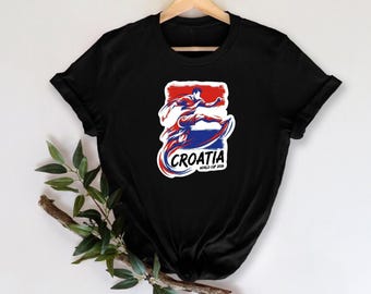 Croatia World Cup 2026 Shirt, Croatia Soccer Fan Tee, Croatian Football Supporter T-Shirt, National Team Graphic Tee