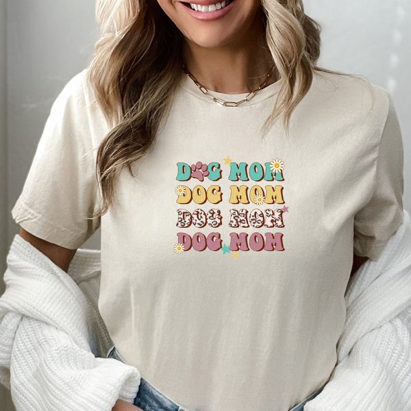 Dog Mom Gift,Dog Mom Shirt, Dog Mama Shirt, Dog Mom Gift, Dog Mom T shirt, Dog Mom T-Shirt, Dog Mom Tee, Love Dog Shirt.