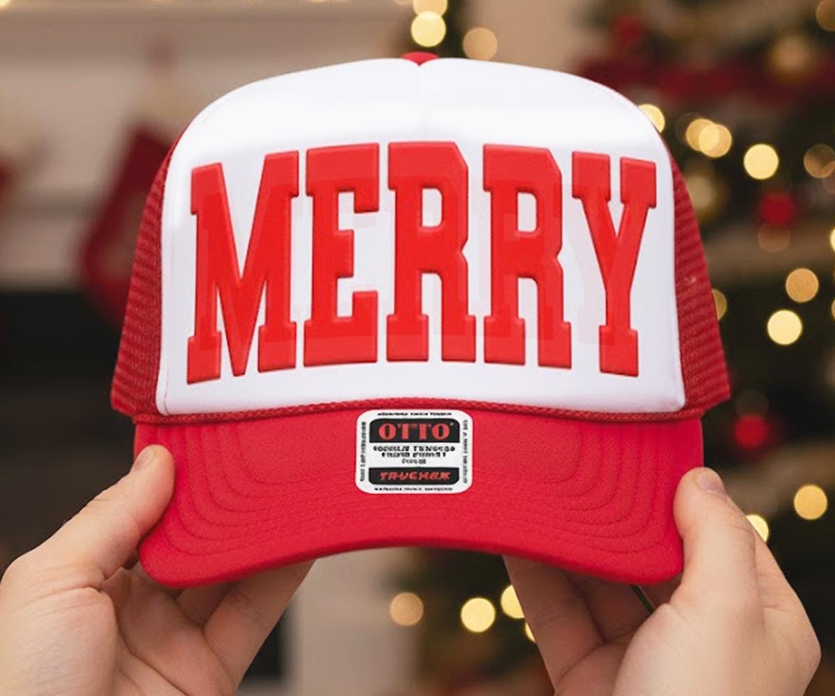 5983 Happy New Year Baseball Cap Christmas Trucker Hat For Men Women ZKLCRYTR Merry Christmas to You Baseball Cap for Women Mens  main image 4