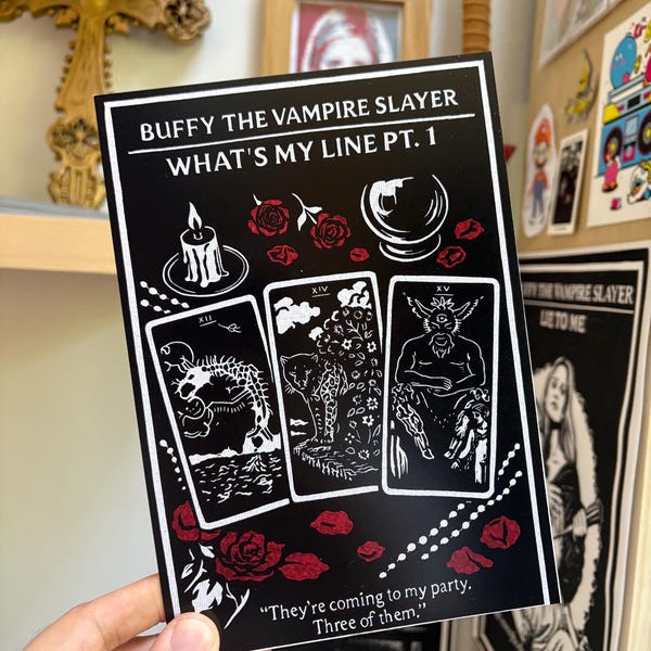 A5 postcards Buffy the vampire slayer - What’s my line Pt.1
