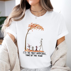 It&#39;s The Most Wonderful Time Of The Year Shirt, Jack Pumpkin King Shirt, Halloween Season Shirt, Halloween Town est 1998 Tee, Spooky Season,